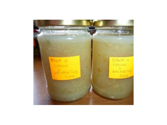 Dżem z cukini ze skórką pomarańczową :-)