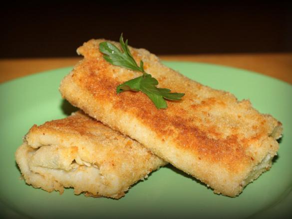 Krokiety pieczarkowo-serowe