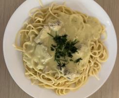 Kurczak z kremowym sosem cukiniowym