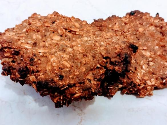 Ciasteczka owsiane - bez jajek, dieta IG, IO