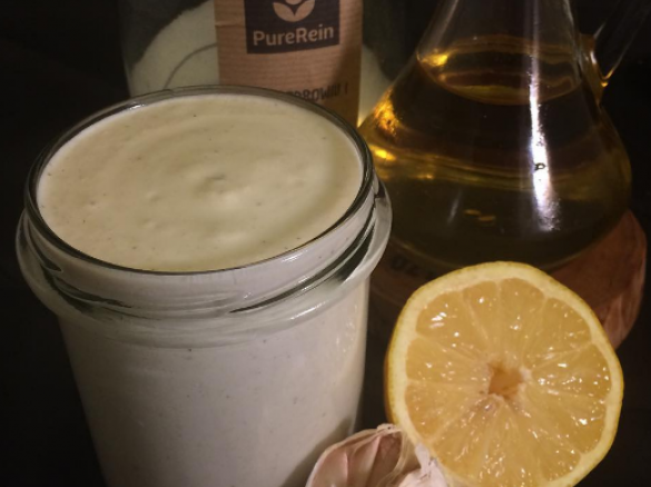 Majonez słonecznikowy (bez jajek)