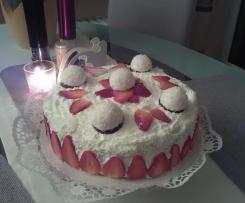 szaleństwo kokosow-truskawkowe