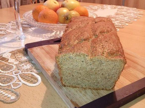 Chleb codzienny na zakwasie żytnim z mąką gryczaną.