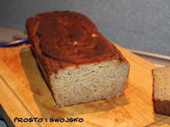 Babka bananowa z wanilią i nutą pomarańczy