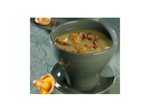 Zupa ziemniaczana z kurkami