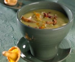 Zupa ziemniaczana z kurkami