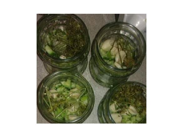 Ogórki na ogórkową