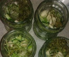 Ogórki na ogórkową