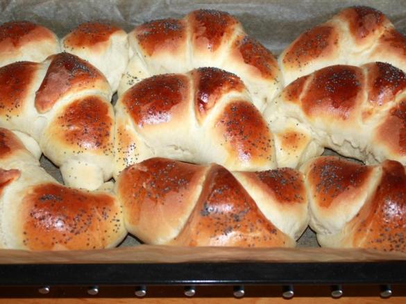 Rogale z makiem do smarowania