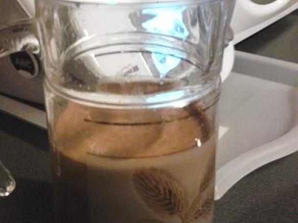 Shake mleczno-bananowo-czekoladowy