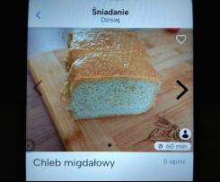 Chleb migdałowy BIO (dieta keto/optymalna)