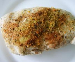 Pierś faszerowana pieczarkami cukinią i papryką 