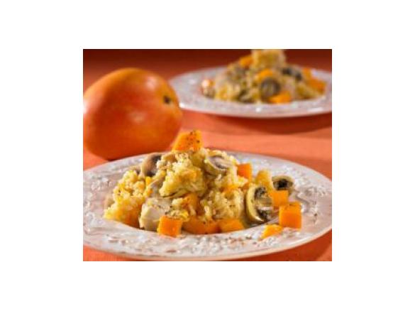 Kurczak z ryżem i mango