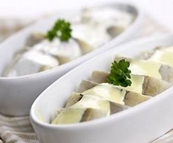 Śledzie w sosie musztardowym