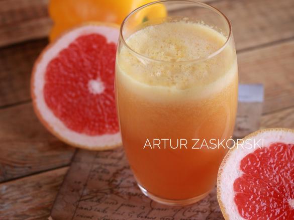 KOKTAJL GREJPFRUTOWO-PAPRYKOWY