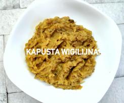 Kapusta wigilijna z grzybami