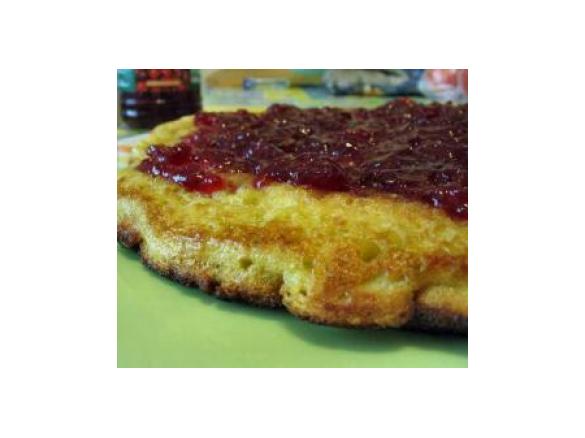 omlet szlachecki z żurawiną