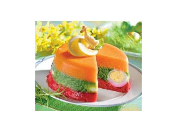 Wiosenny pasztet z warzyw