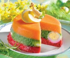 Wiosenny pasztet z warzyw