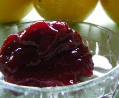 Dżem malinowy z cytrynową nutą 