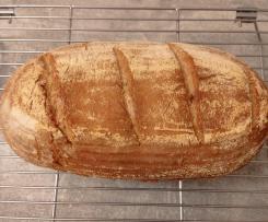 Chleb wiejski na zakwasie i drożdżach