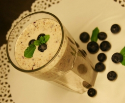 Shake borówkowo-kokosowy