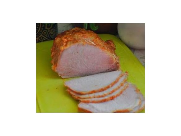 Schab gotowany na parze