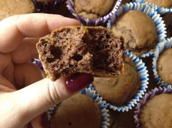 Muffiny bananowe - bezglutenowe, bezcukrowe - pyszne :)