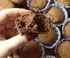 Muffiny bananowe - bezglutenowe, bezcukrowe - pyszne :)