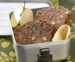 Chleb jabłkowo - orzechowy