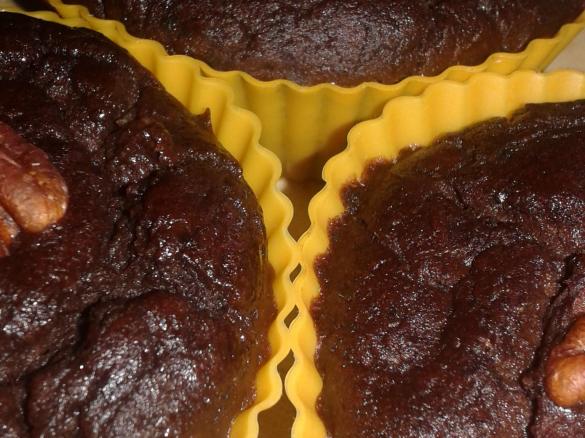 Zdrowe muffinki brownie