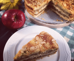 Bezglutenowa szarlotka sypana (bez jajek)