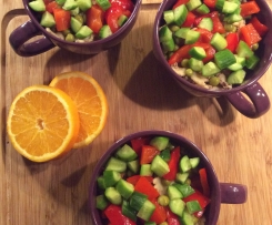 Wykwintna sałatka z wątróbką