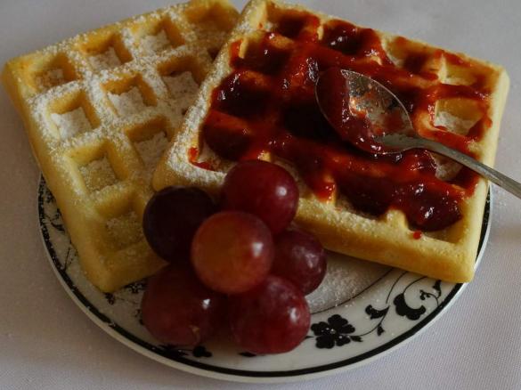 Pyszne Gofry-bez cukru