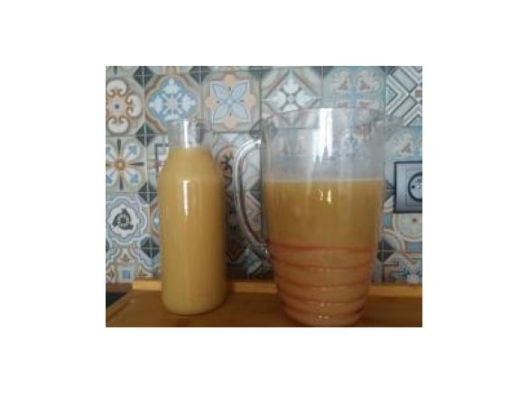 Wariant Napój z rabarbaru - "ala kompot" / bez dodawania cukru