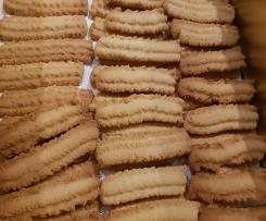 Ciastka kruche przez maszynkę