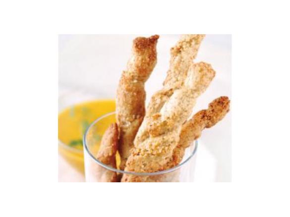 Włoskie paluszki pełnoziarniste