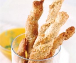 Włoskie paluszki pełnoziarniste