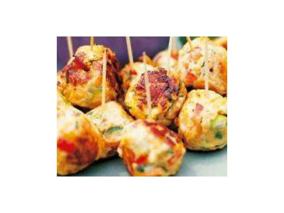 Tajskie kuleczki z kurczaka 