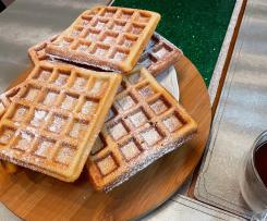 Gofry smaczne i chrupiące.