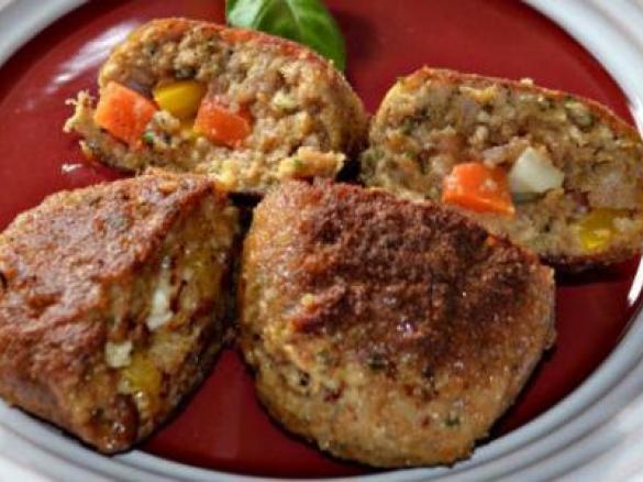 Kotlety mielone  z warzywami