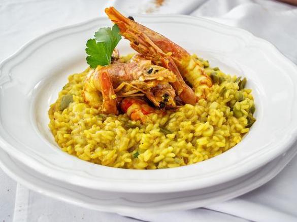 Risotto z indykiem i fetą