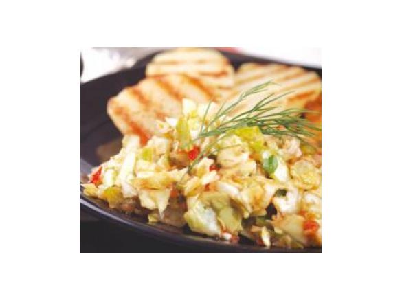 Sałatka z białej kapusty