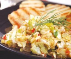 Sałatka z białej kapusty