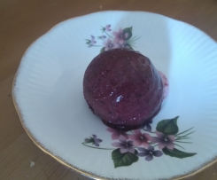 Lody jagodowo-bananowe