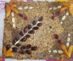 Wielkanocny mazurek ze zdrową, naturalnie słodką masą :)