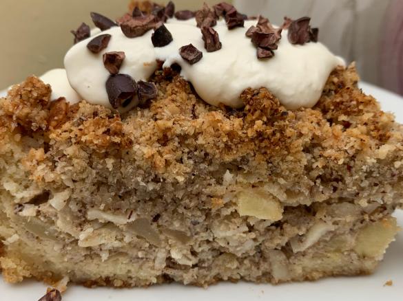 Wariant SZYBKI JABŁECZNIK Z ORZECHOWĄ KRUSZONKĄ - KETOGENICZNY