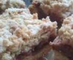 ciasto rabarbarowe z kruszonką