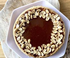 Sernik z solonym karmelem (18cm)