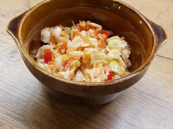 Sałatka zimowa do słoika